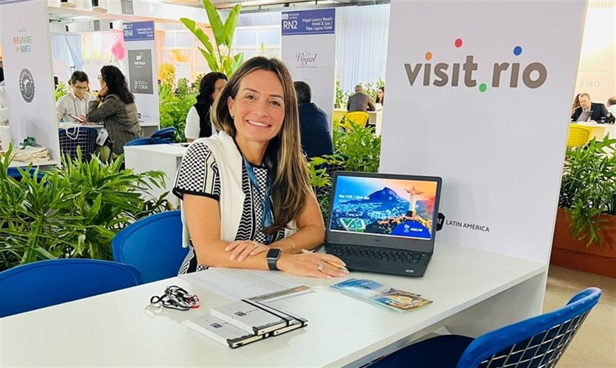 Roberta Werner - Diretora Executiva - Visit Rio, impulsionando o turismo e a economia no Rio de Janeiro.